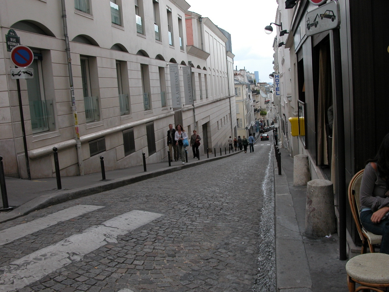 Улица в Париже, Франция. Фото 4 – фотографии Франции