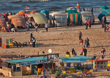 Пляж в Порт-Саиде, Средиземное море, Египет. Фото 1 – фотографии Египта