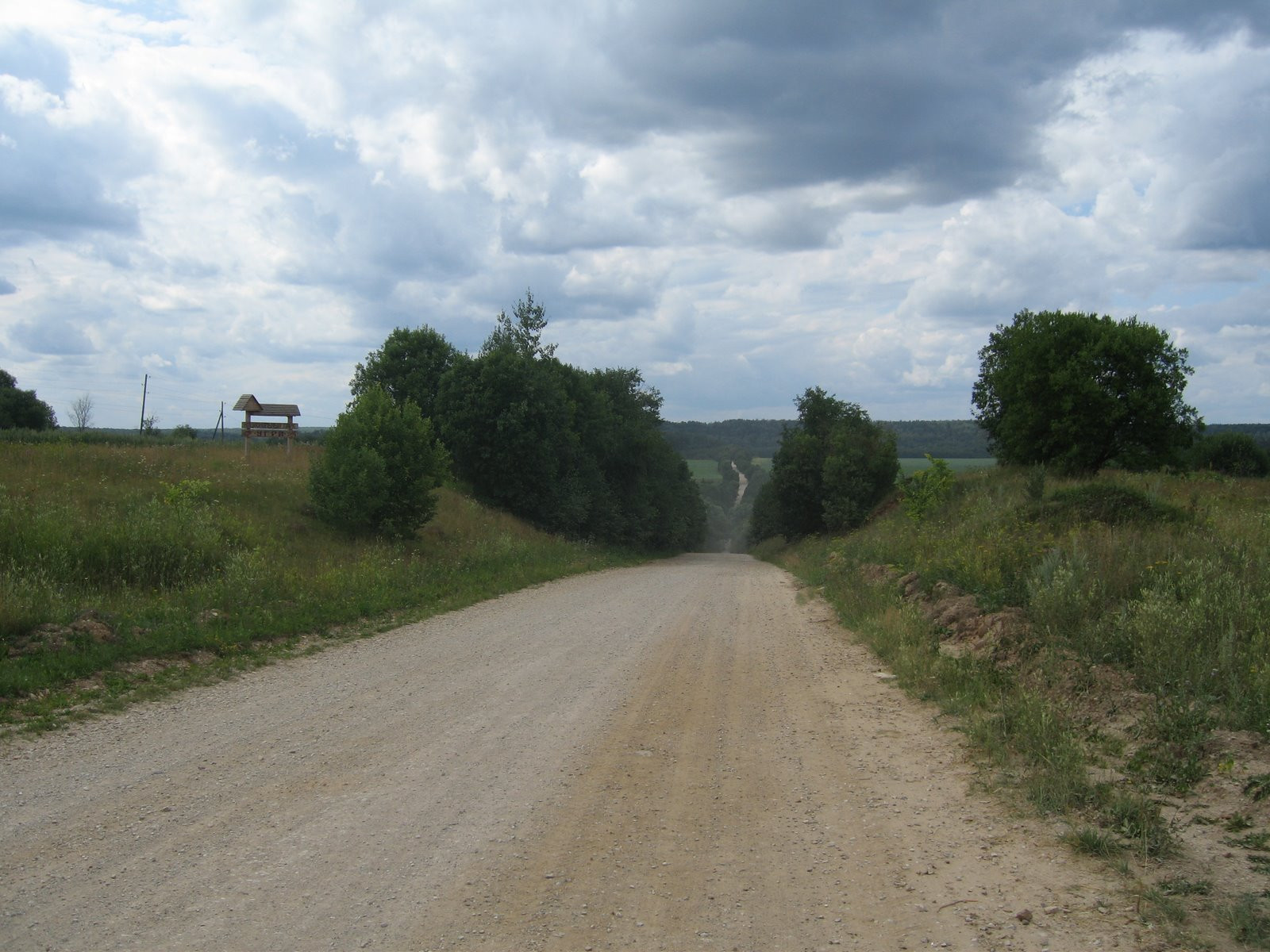 Дорога в Угре, Россия – фотографии России