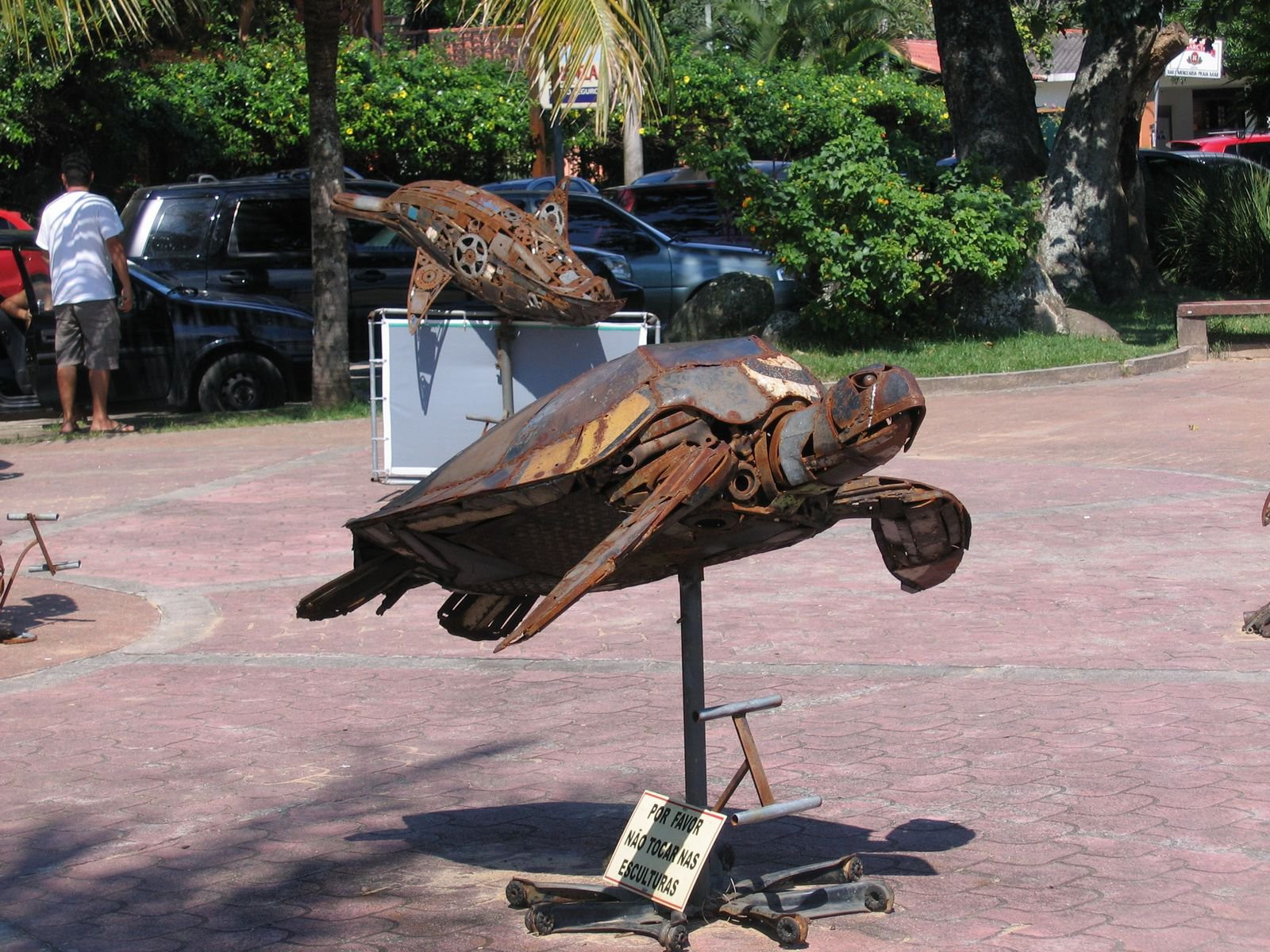 Скульптура в Ильябела, Бразилия. Фото 1 – фотографии Бразилии