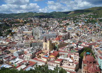 Панорамный вид города, Мексика – фотографии Мексики