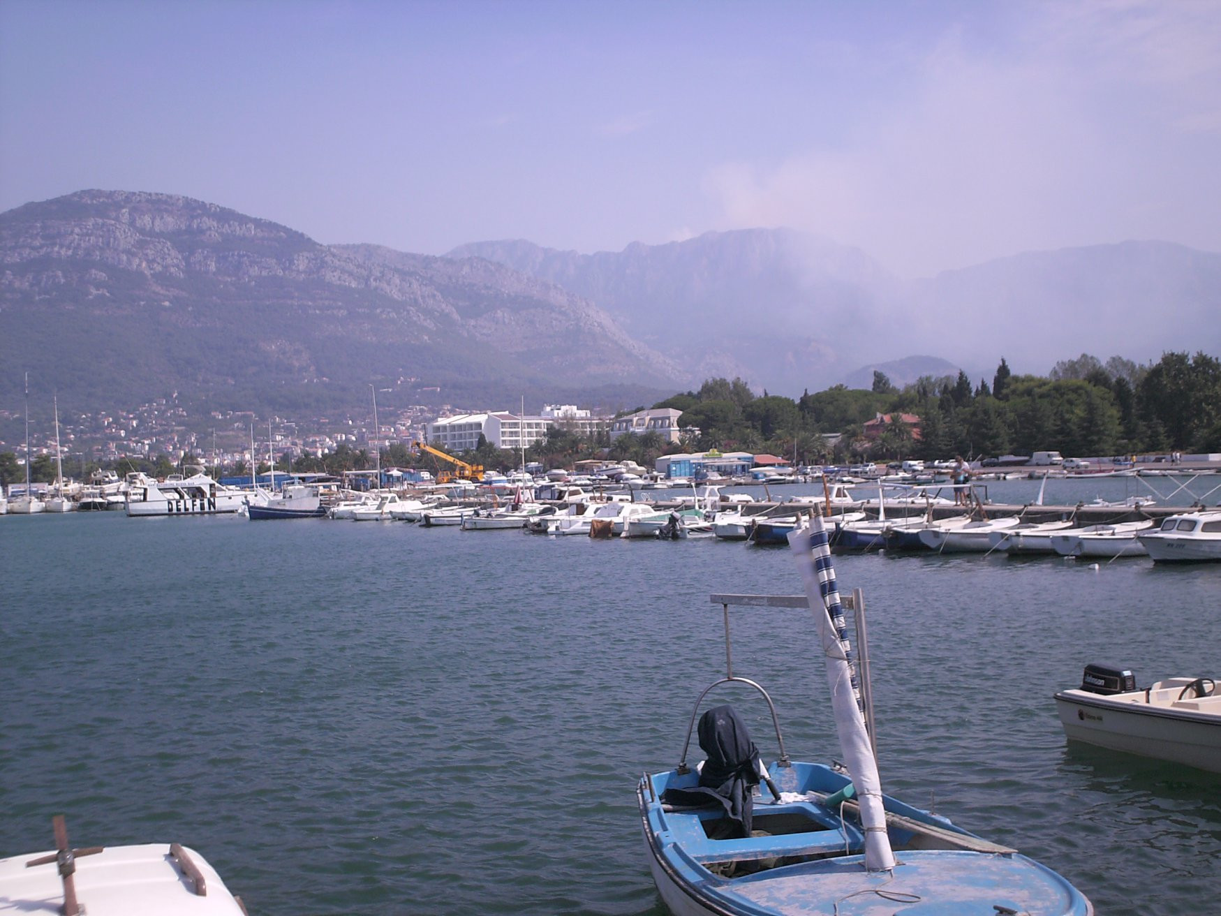 Причал в Бар, Черногория. Фото 1 – фотографии Черногории