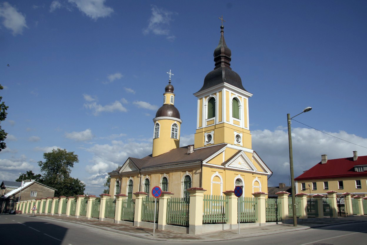 Церковь в городке Выру – фотографии Эстонии