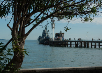 Причал в Абхазии – фотографии Абхазии