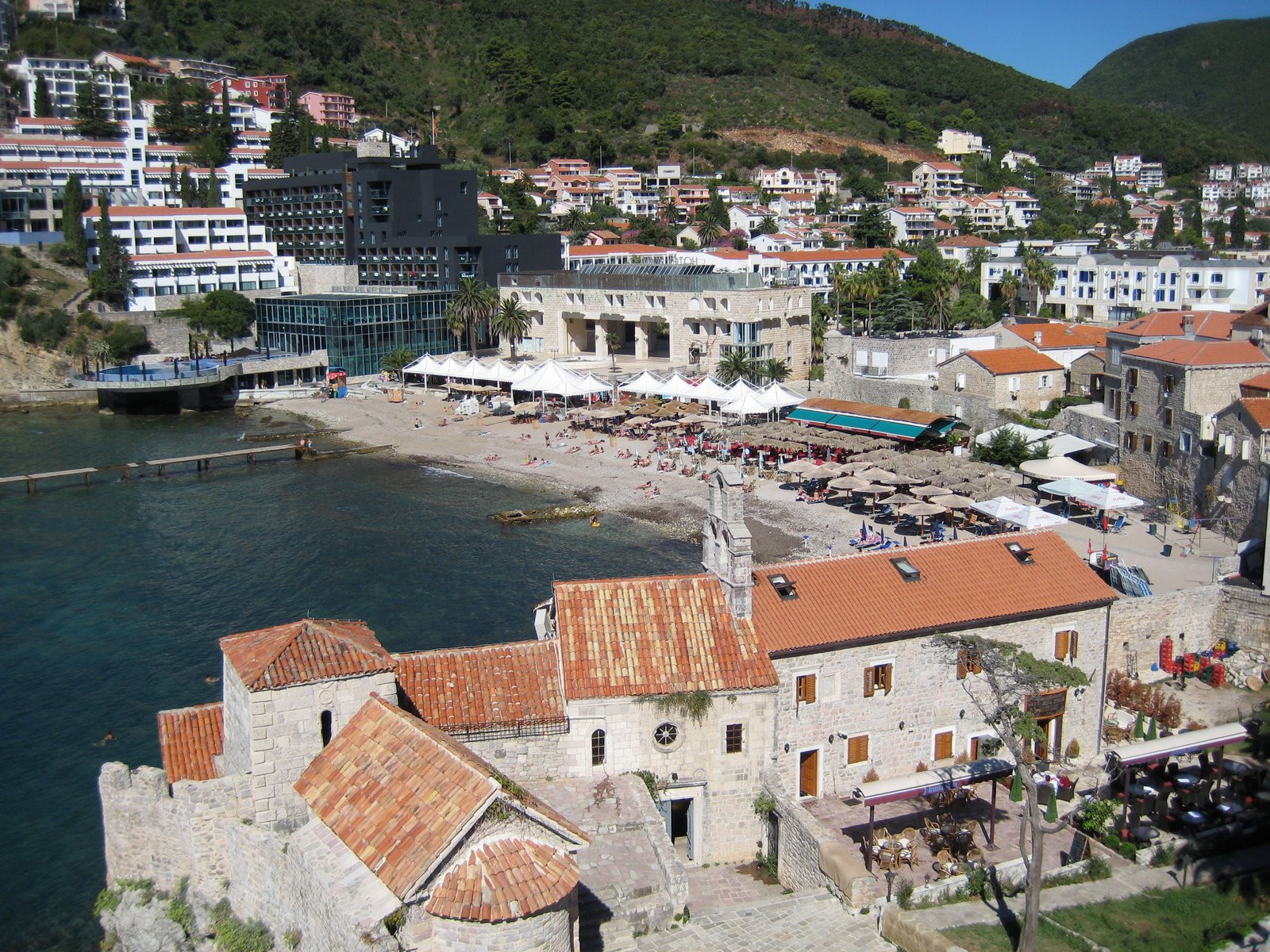 Пляж в Херцог-Нови, Черногория. Фото 11 – фотографии Черногории