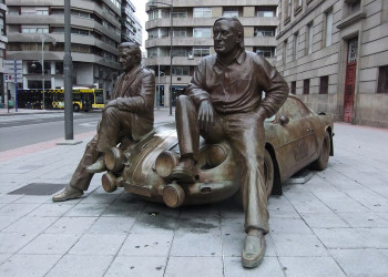 Скульптура в Оренсе – фотографии Испании