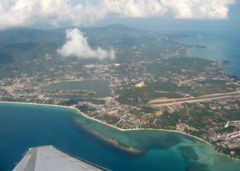 Панорамный вид острова Самуи, Тайланд – фотографии Таиланда