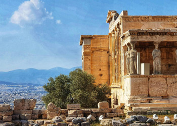 Афинский Акрополь в городе Афины, Греция – фотографии Греции