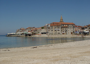 Пляж в Умаг, Хорватия – фотографии Хорватии