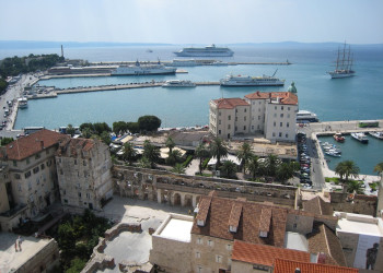 Корабли в Сплит, Хорватия – фотографии Хорватии