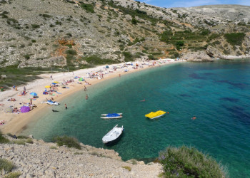 Пляж на острове Крк, Хорватия. Фото 5 – фотографии Хорватии