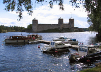 Крепость Олавинлинна – фотографии Финляндии