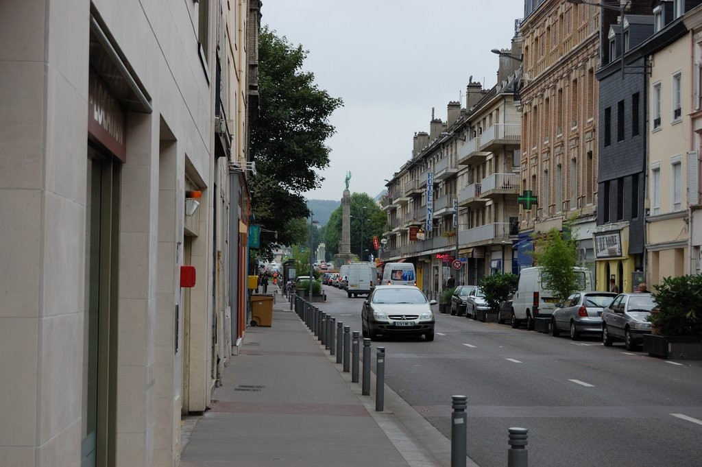 Улица в Руане, Франция. Фото 6 – фотографии Франции