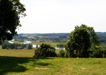 Природные пейзажи вблизи Кернаве (Kernave), Литва – фотографии Литвы