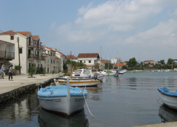 Причал в Дрвеник, Хорватия. Фото 2 – фотографии Хорватии