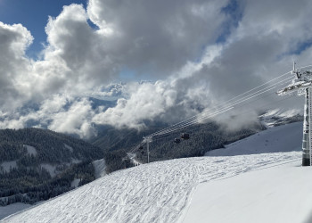 Южный склон на курорте Роза Хутор – фотографии России