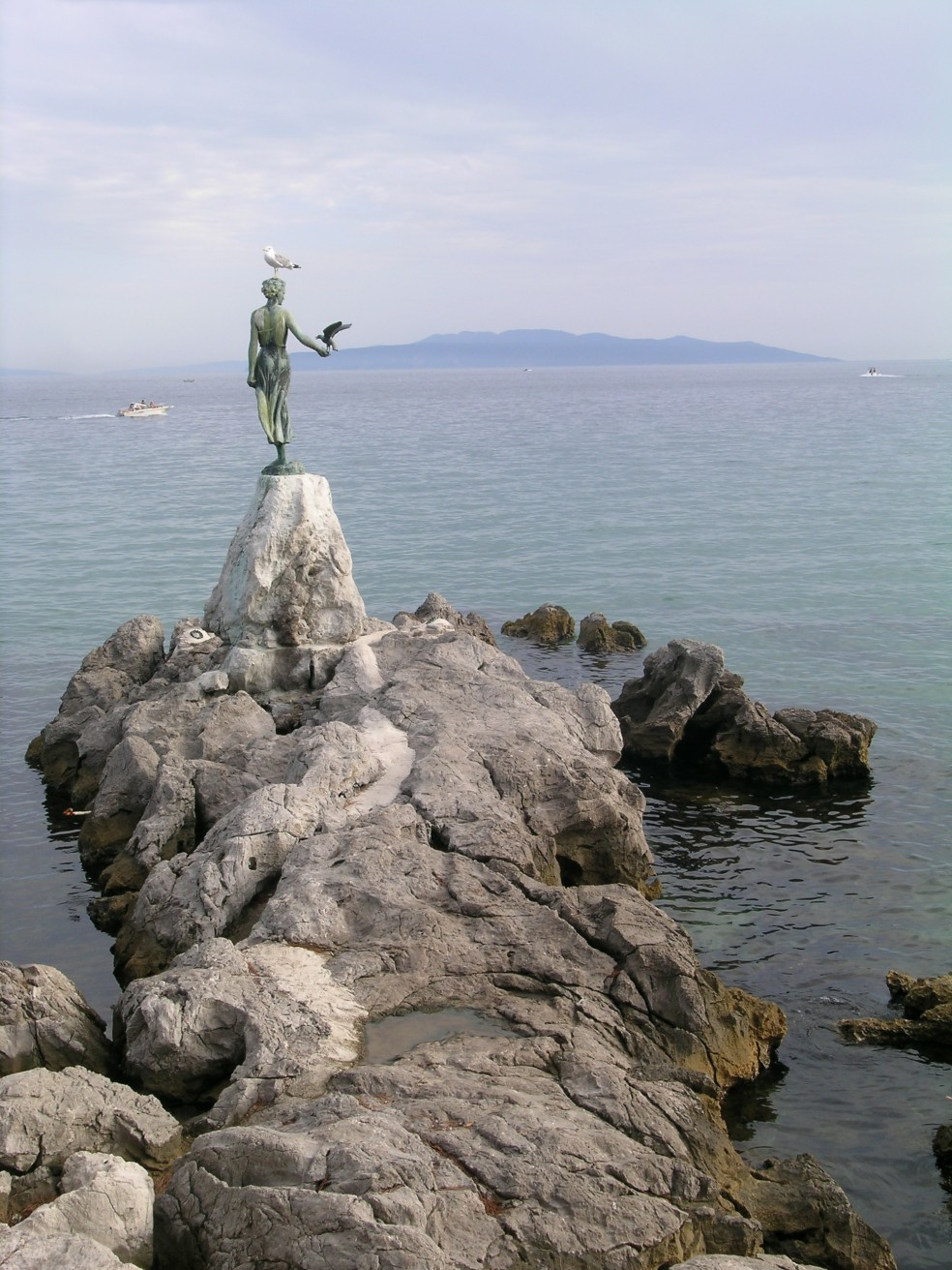 Памятник в Опатии, Хорватия. Фото 8 – фотографии Хорватии