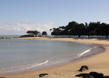 Пляж в Нуармутье, Франция – фотографии Франции