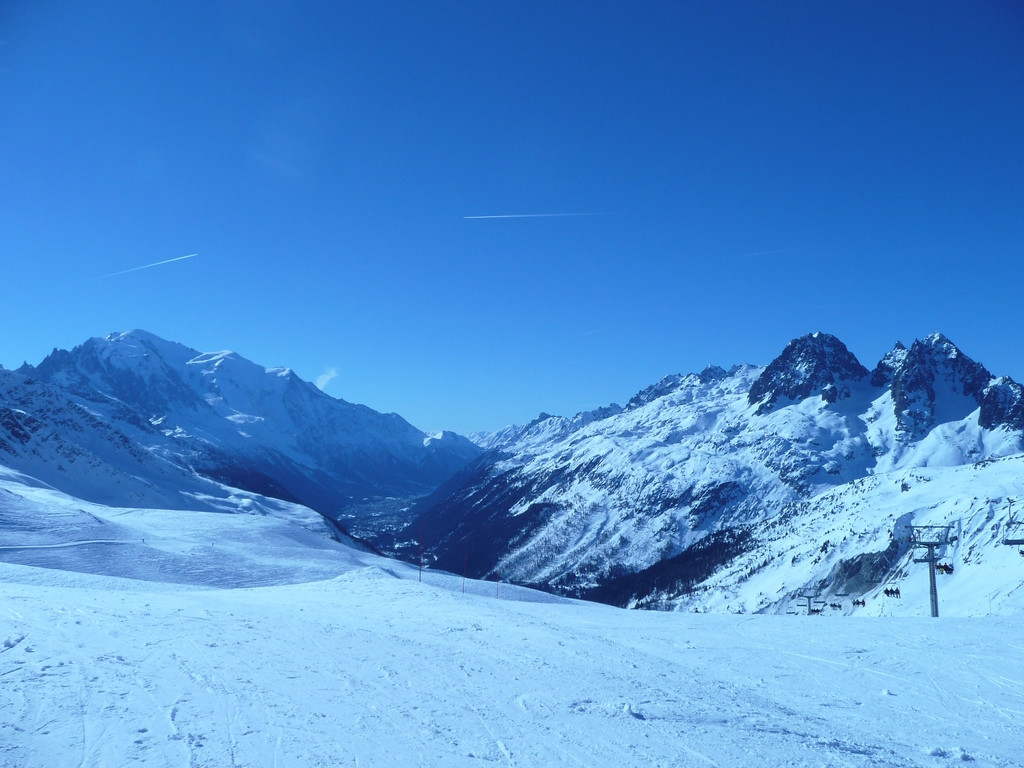 Горы в Ле-Тур, Франция. Фото 1 – фотографии Франции