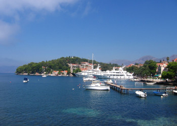 Причал в Цавтате, Хорватия – фотографии Хорватии