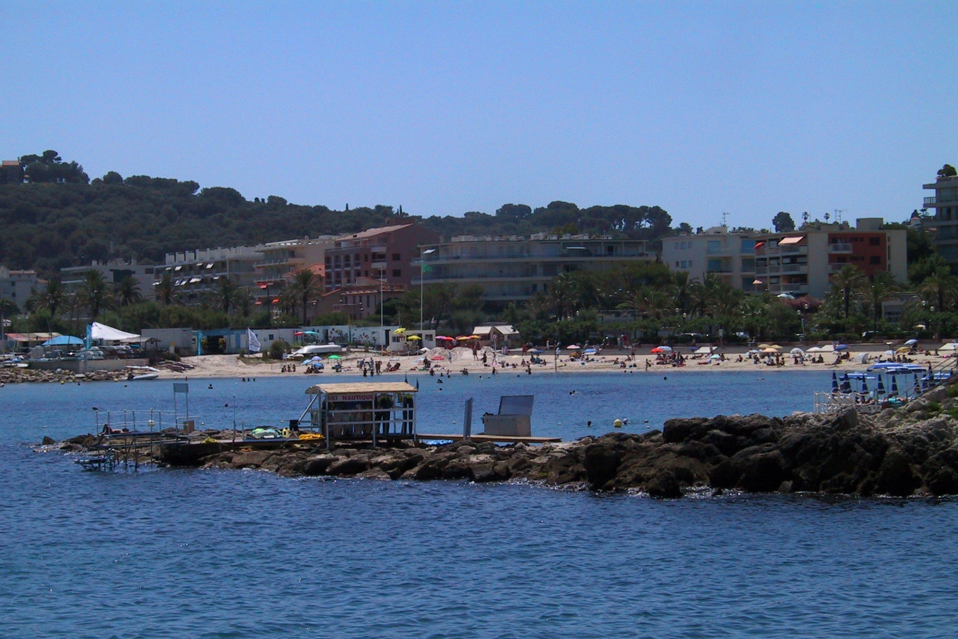 Пляж в Антибе, Франция. Фото 41 – фотографии Франции