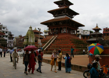 Площадь Дурбар в городе Катманду – фотографии Непала