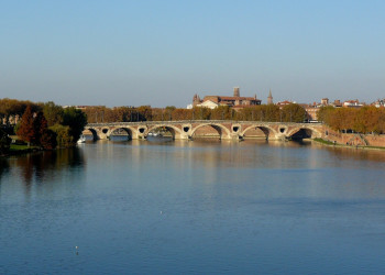 Река в Тулузе, Франция. Фото 7 – фотографии Франции