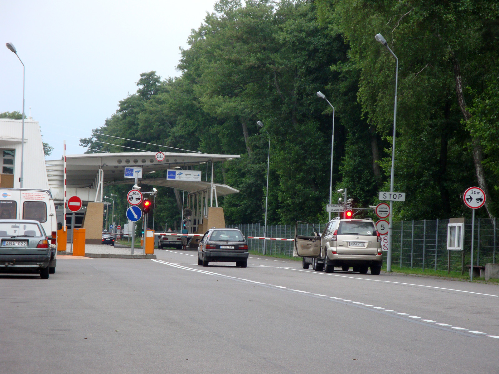 Граница Литвы и России на Куршской косе. Фото 2 – фотографии России