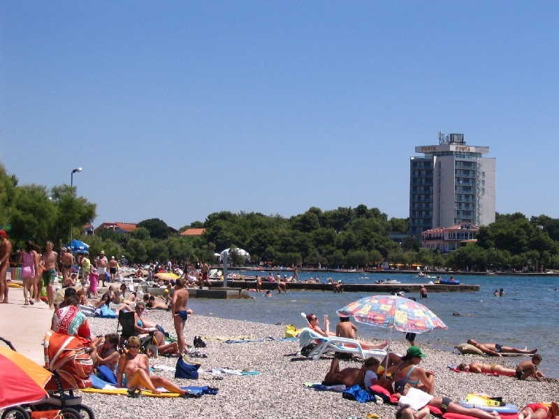 Пляж в Водице, Хорватия. Фото 2 – фотографии Хорватии