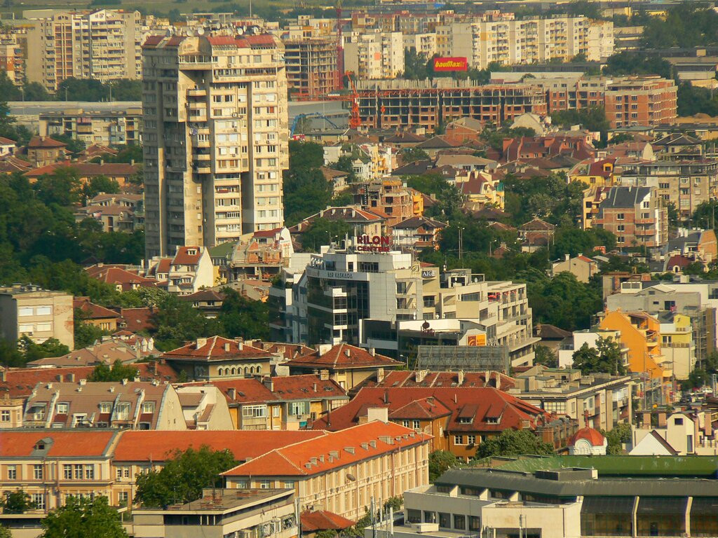 Панорамный вид города, Болгария. Фото 8 – фотографии Болгарии