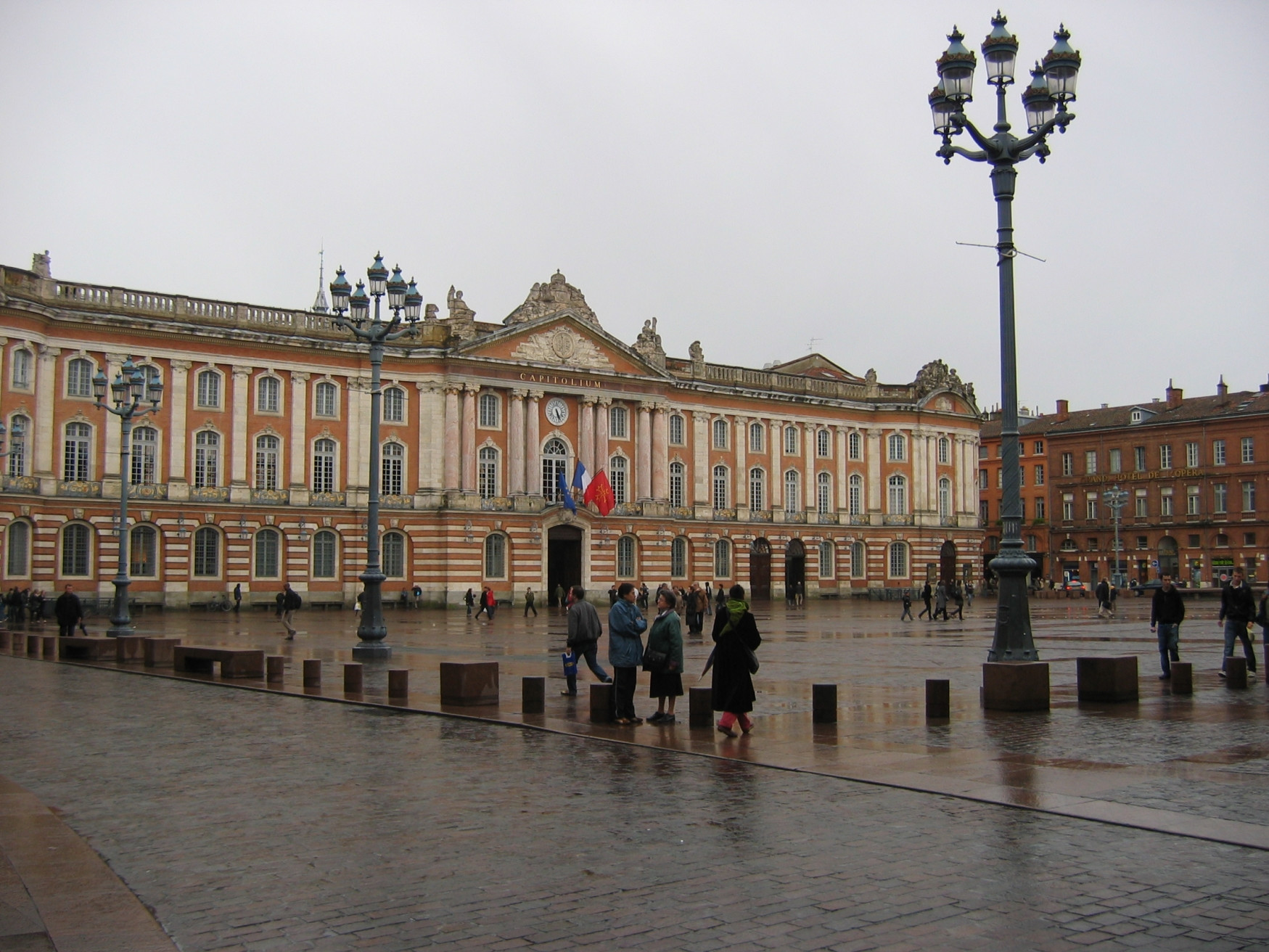 Площадь в Тулузе, Франция. Фото 5 – фотографии Франции