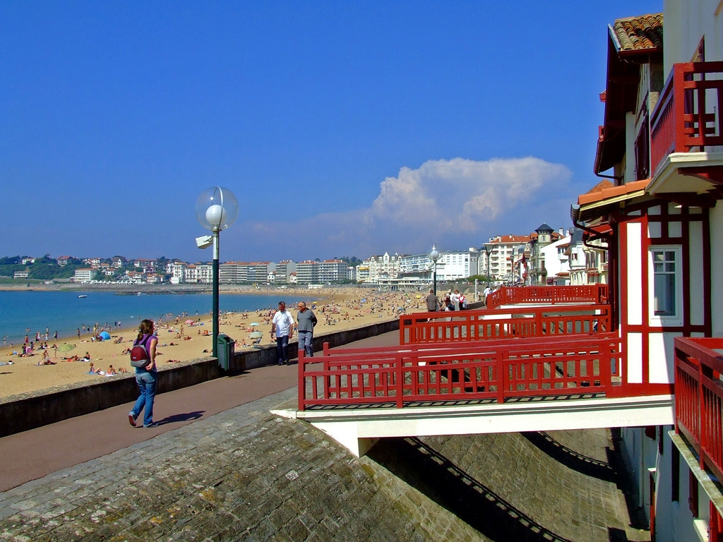 Набережная в Сен-Жан-де-Люз, Франция. Фото 7 – фотографии Франции