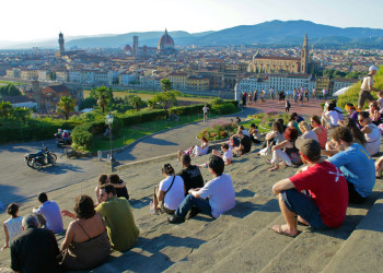 Площадь Микеланджело (Piazzale Michelangelo). Флоренция. Фото 3 – фотографии Италии