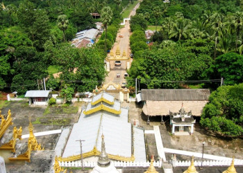 Вид с пагоды Махазеди (Mahazedi Paya) – фотографии Мьянмы
