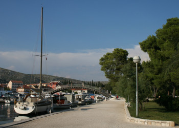 Набережная в Трогире, Хорватия. Фото 21 – фотографии Хорватии