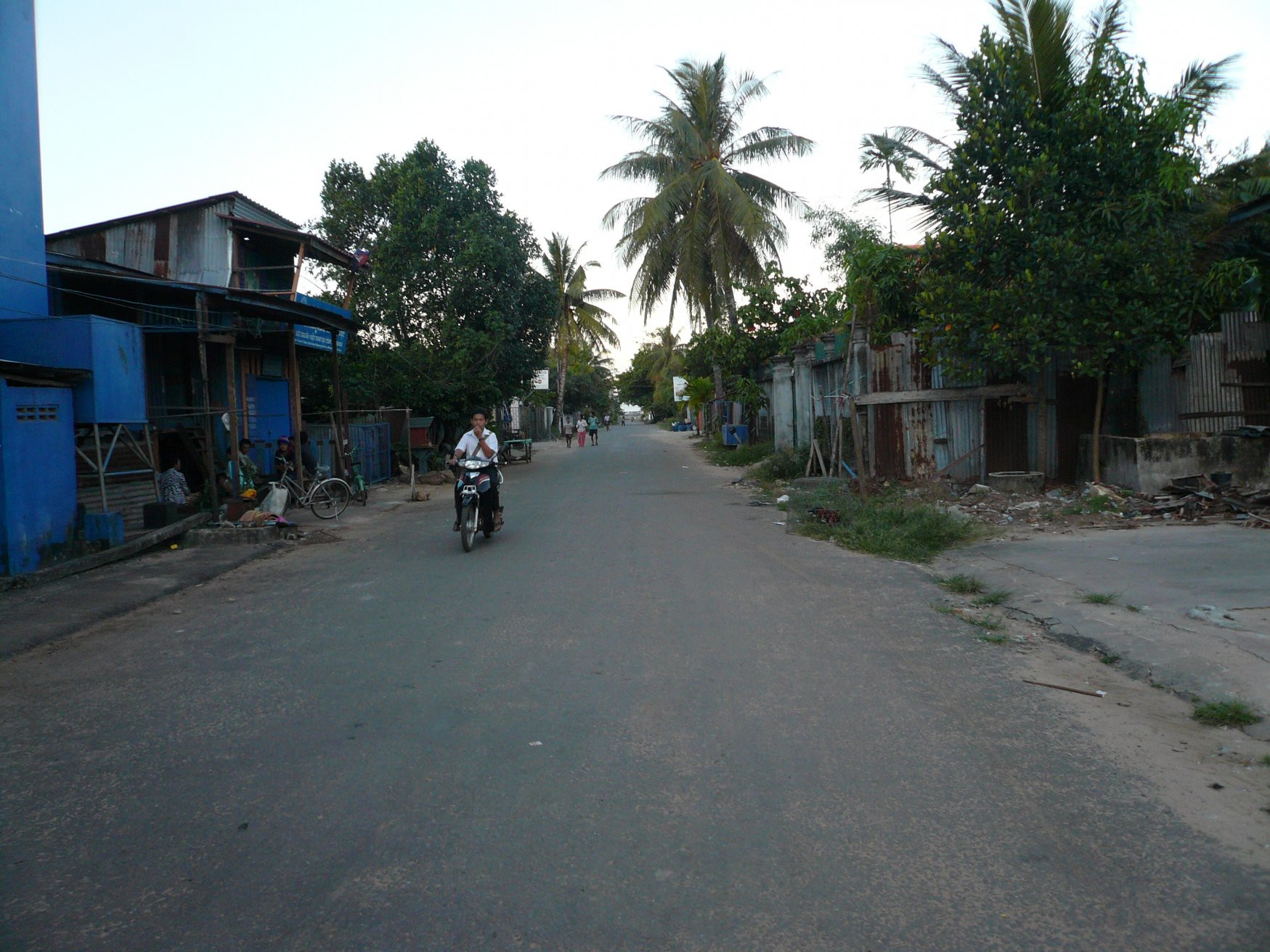 Улица в Кохконге, Камбоджа – фотографии Камбоджи