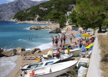 Пляж в Брела, Хорватия. Фото 15 – фотографии Хорватии