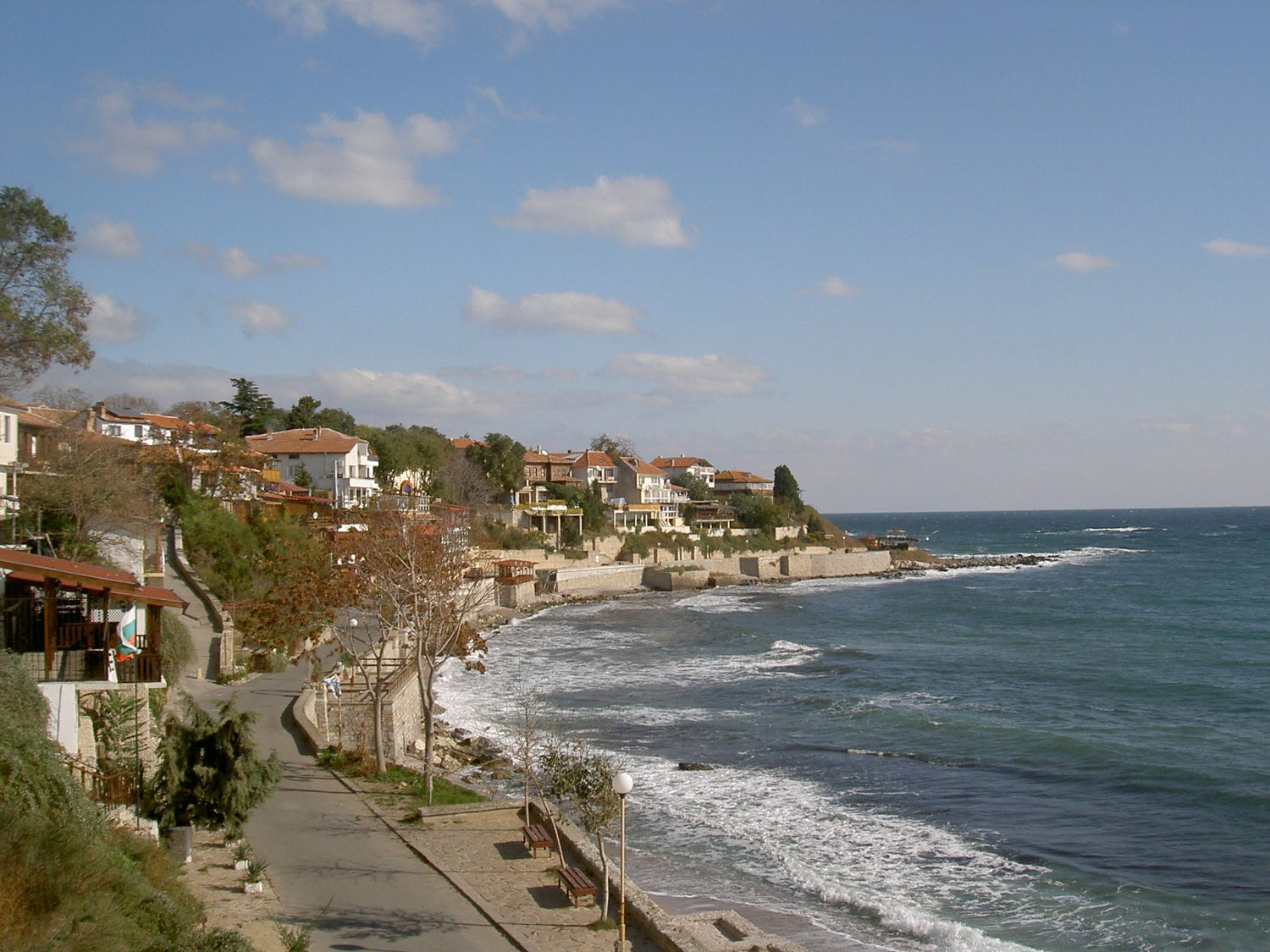 Набережная в Несебыре, Болгария. Фото 12 – фотографии Болгарии