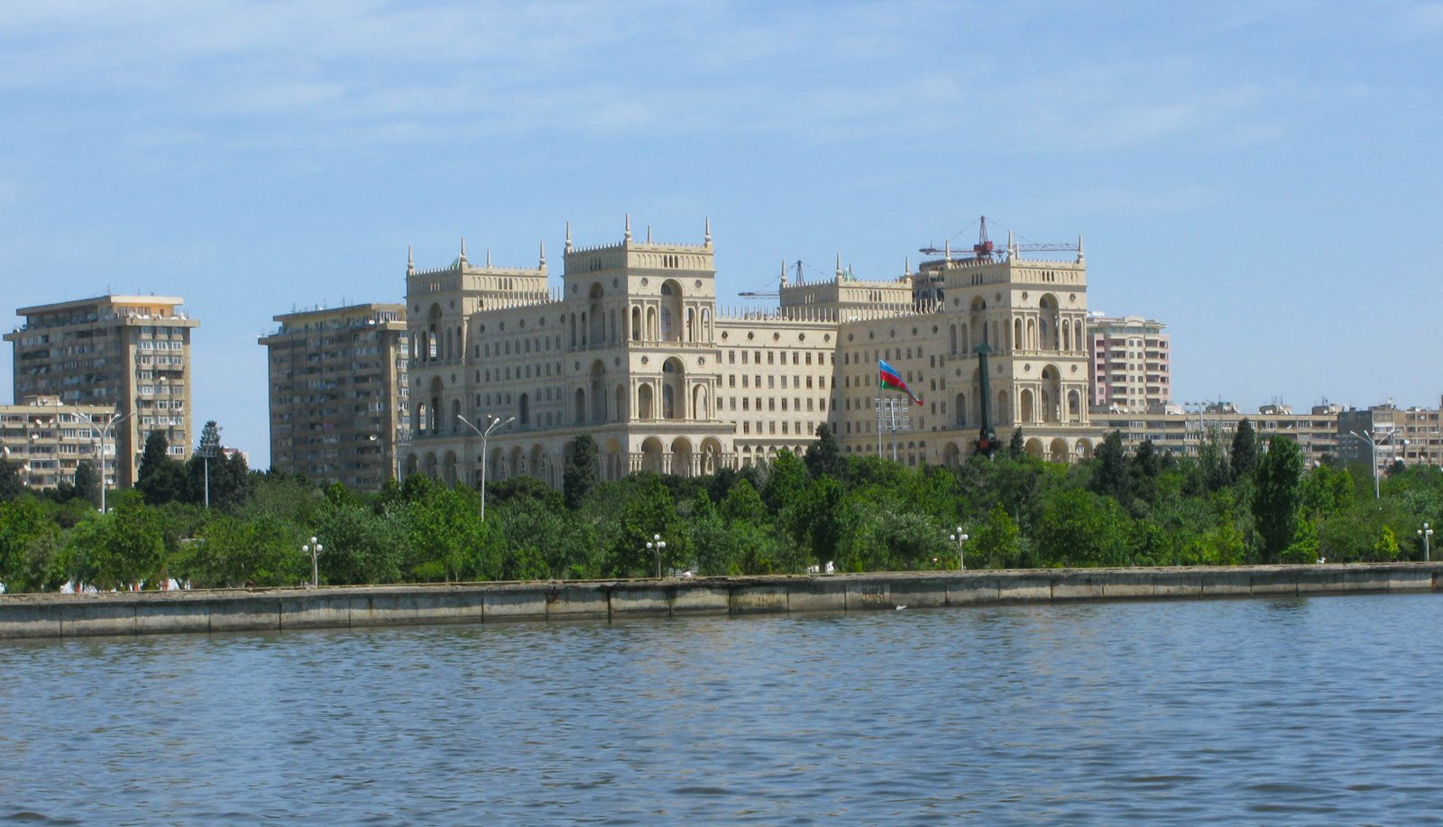 Набережная в Баку, Азербайджан – фотографии Азербайджана