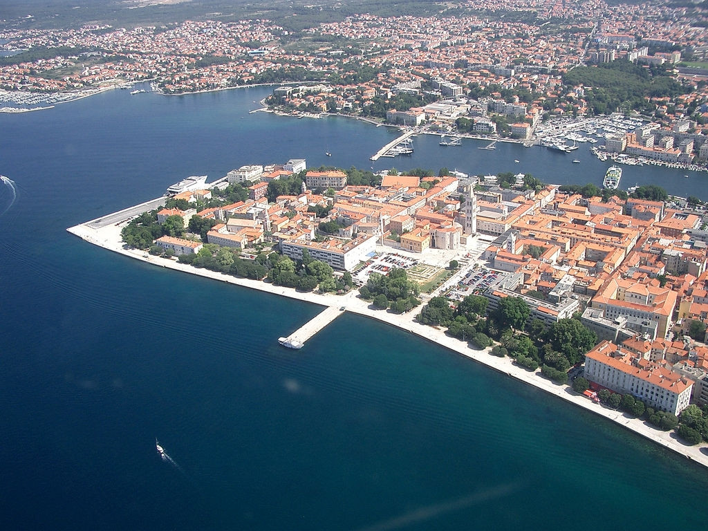 Панорамный вид в Задаре, Хорватия. Фото 15 – фотографии Хорватии