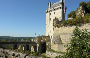 Крепость в Шиноне, Франция – фотографии Франции