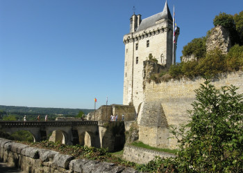Крепость в Шиноне, Франция – фотографии Франции