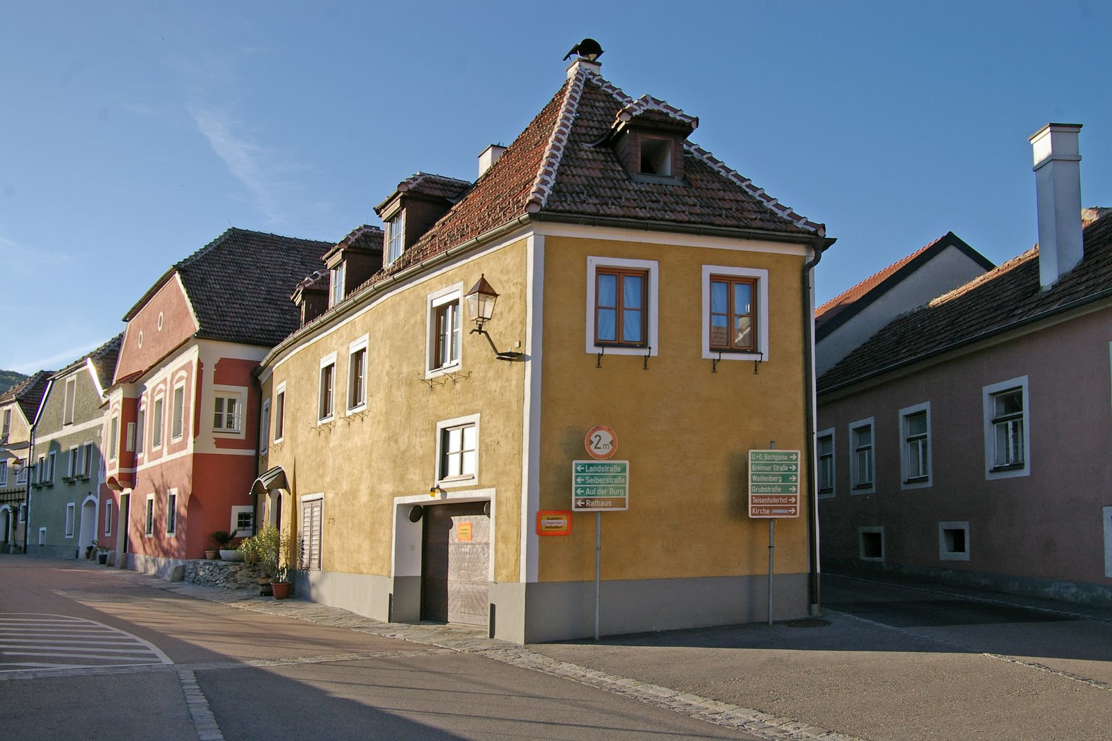 Улочки Вайсенкирхен-ин-дер-Вахау – фотографии Австрии