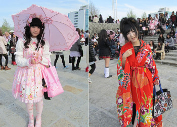 Стильная молодёжь из района Харадзюку в Токио, Япония. Фото 1 – фотографии Японии