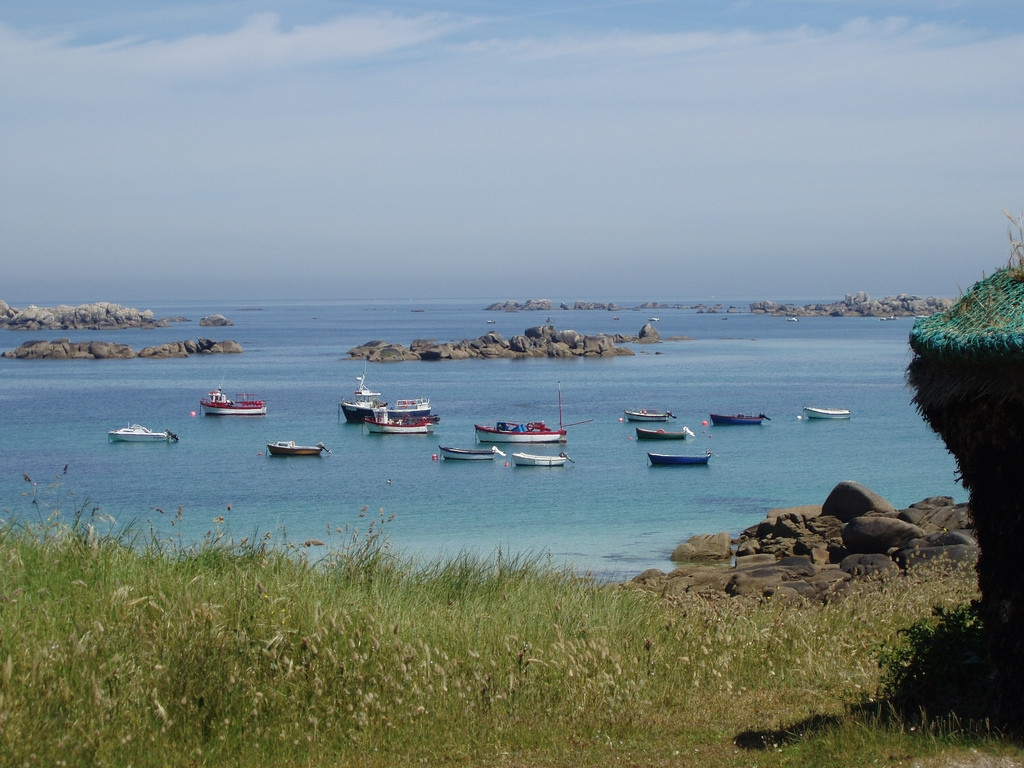 Берега в Бриньогане, Франция – фотографии Франции
