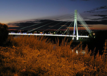 Мост в Тюмени, Россия – фотографии России