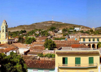 Панорамный вид города, Куба – фотографии Кубы