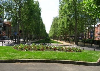 Парк в Тулузе, Франция – фотографии Франции