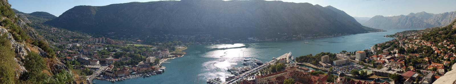 Панорамный вид в Котор, Черногория. Фото 4 – фотографии Черногории