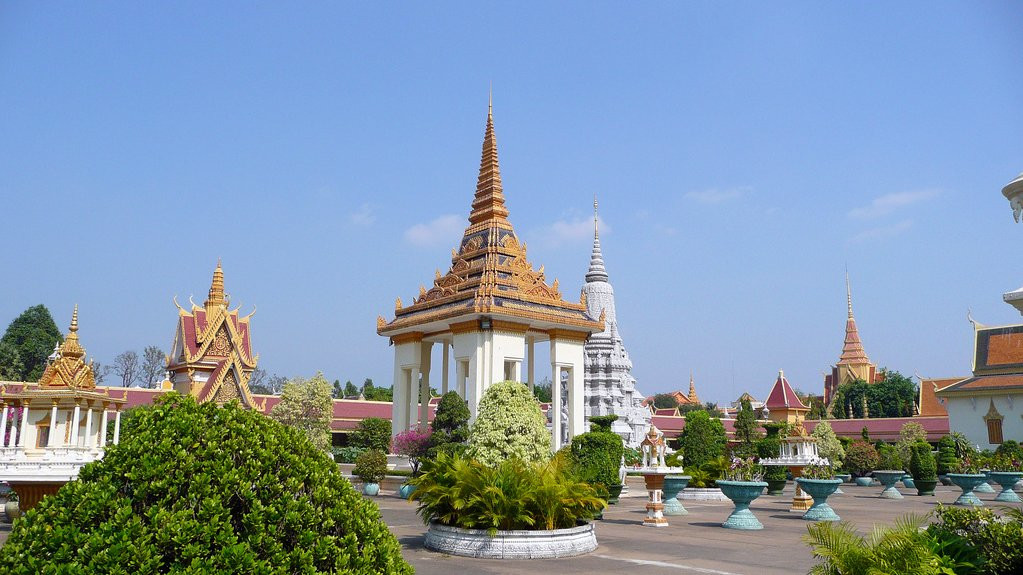 Королевский дворец в Пномпене – фотографии Камбоджи